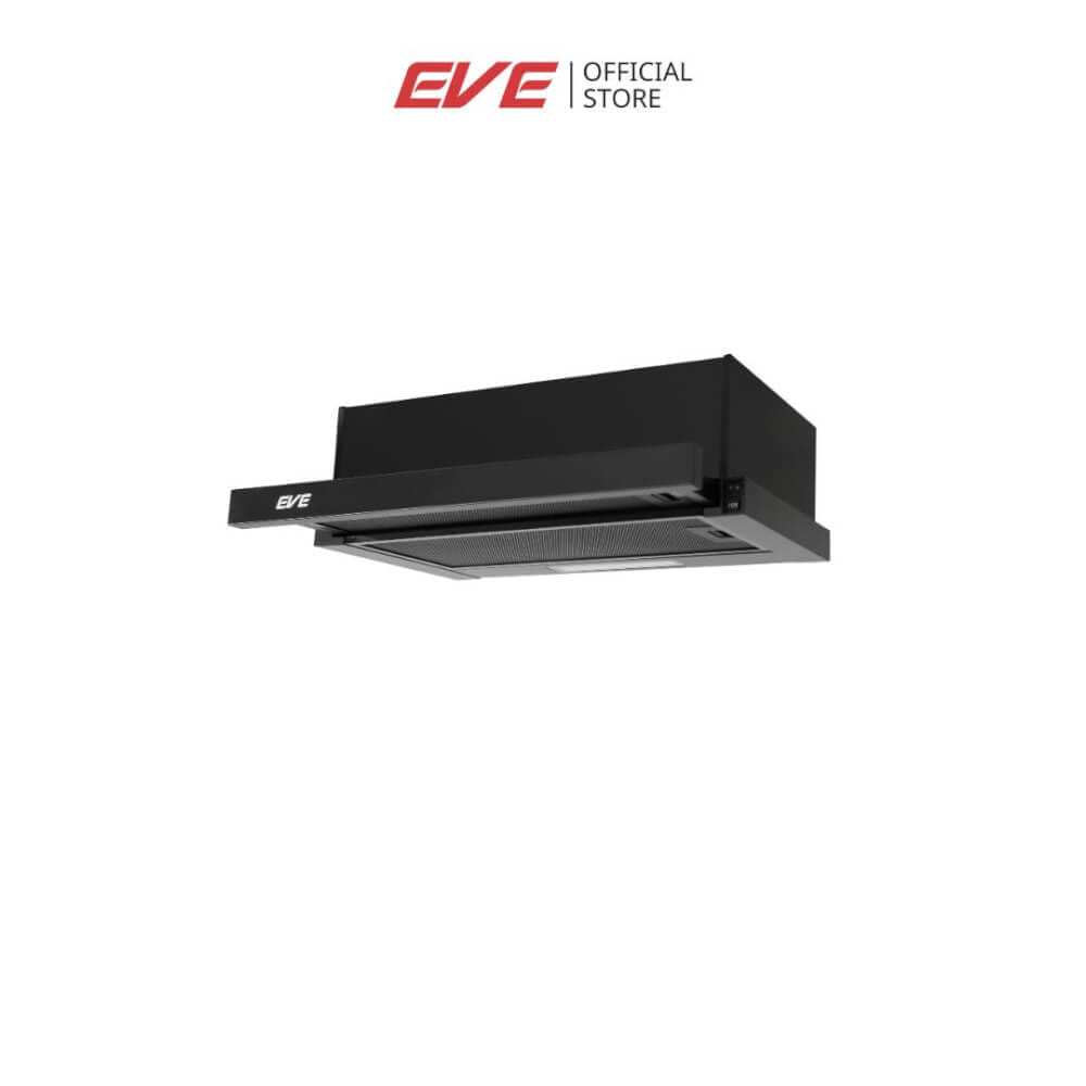 ชุดเซต เตาฝังแม่เหล็กไฟฟ้า 2 หัว+ เครื่องดูดควัน แบบฝังรางเลื่อน EVE รุ่น HB30-2IND294/TC + HS-BKT62C-60 ขนาด 60 ซม สีดำ _3